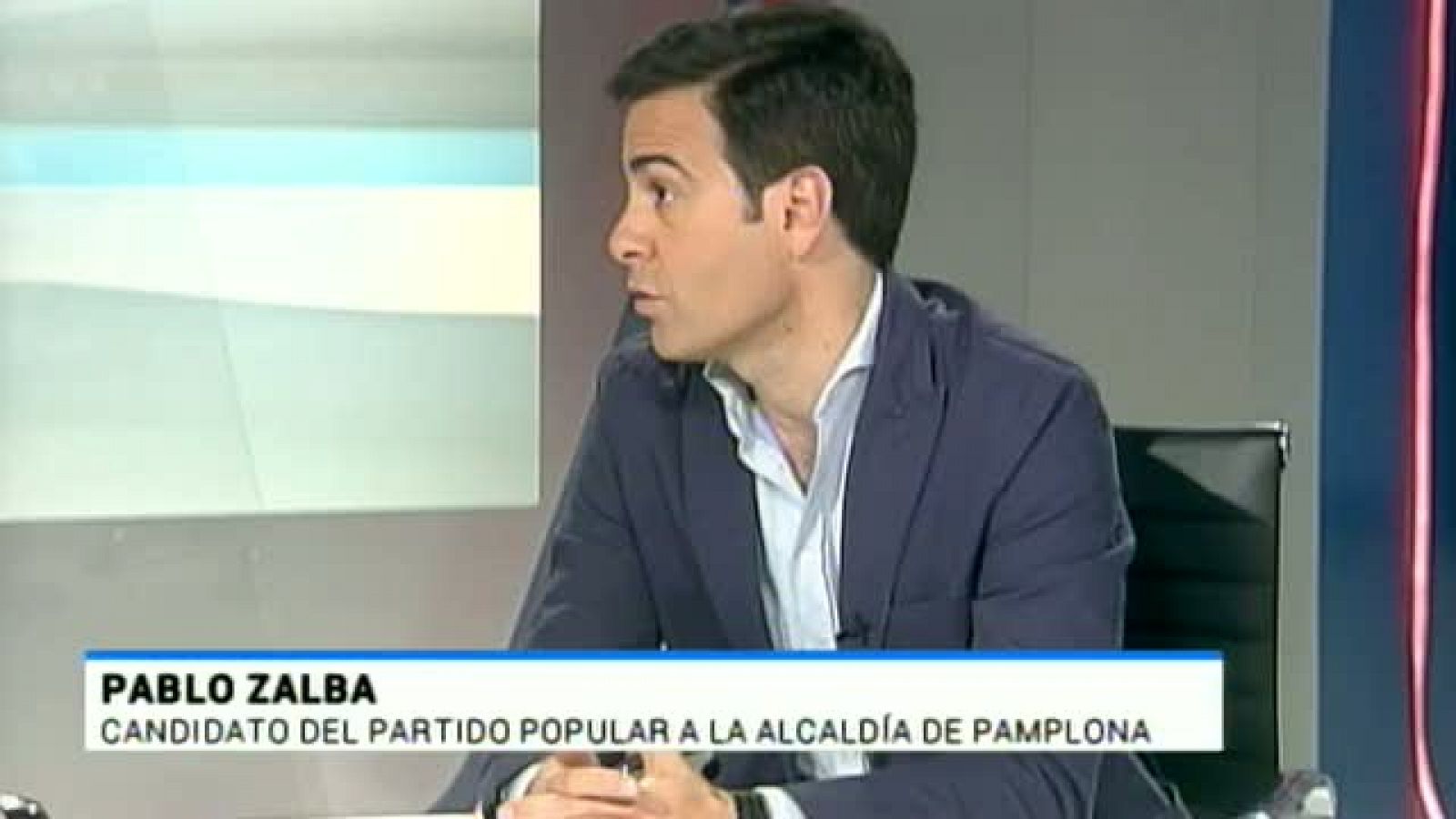 Telenavarra: Elececiones municvipales 2015 entrevista Pablo Zalba PP - 11/05/2015 | RTVE Play