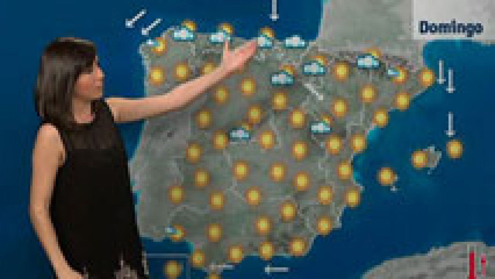 El tiempo: Viento fuerte en Gerona, Menorca, Estrecho y Galicia | RTVE Play