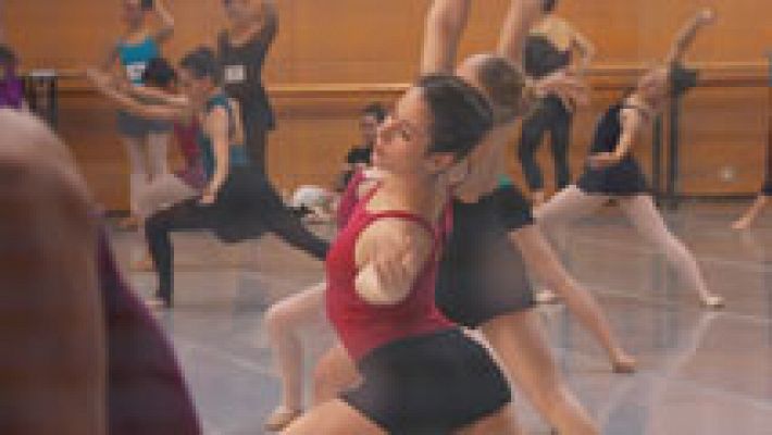 Cientos de bailarines luchan por una plaza en la Compañía Nacional de Danza