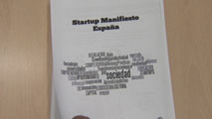 Telediario 1 - Las llamadas "start up" se unen para reclamar un marco jurídico que las ampare