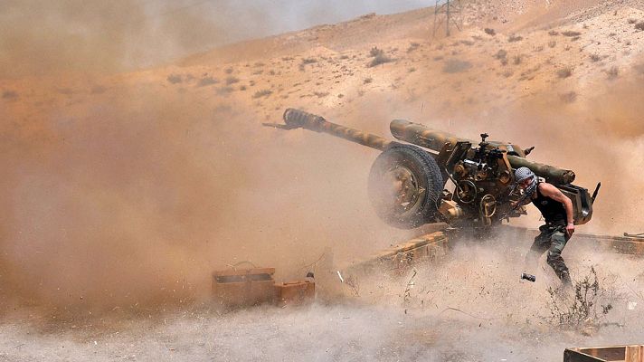 Telediario 1 - El ejército iraquí no logra detener a los yihadistas del EI