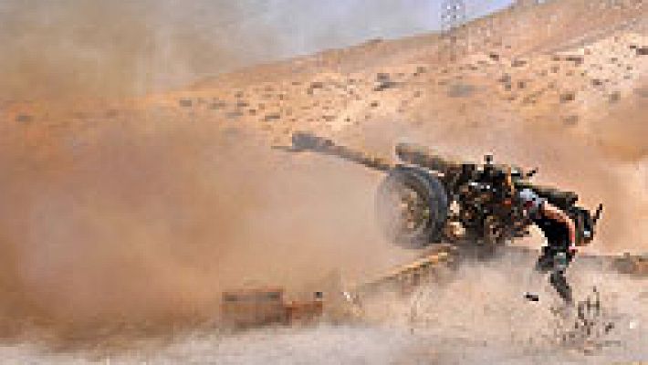 Telediario 1 - El ejército iraquí no logra detener a los yihadistas del EI