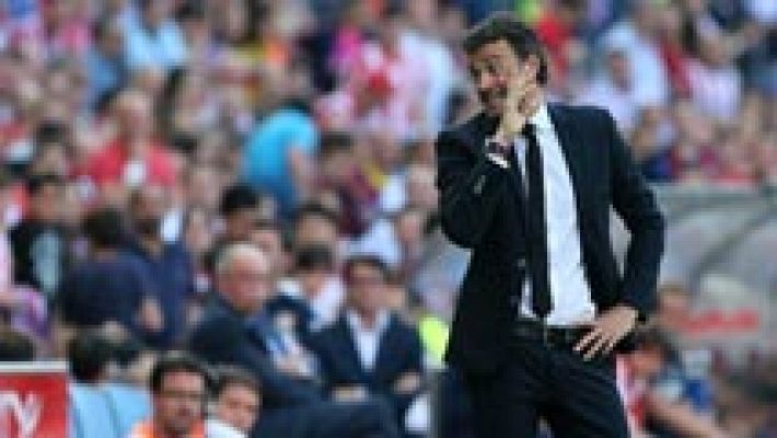 Telediario 1 - Luis Enrique suma la Liga en su primer año de azulgrana