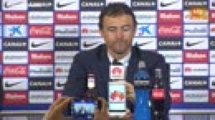 Luis Enrique: "La Liga es el premio a muchos meses de trabajo"