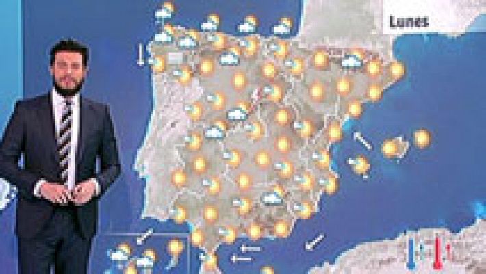 El tiempo - Viento fuerte en el Estrecho y en la costa gallega