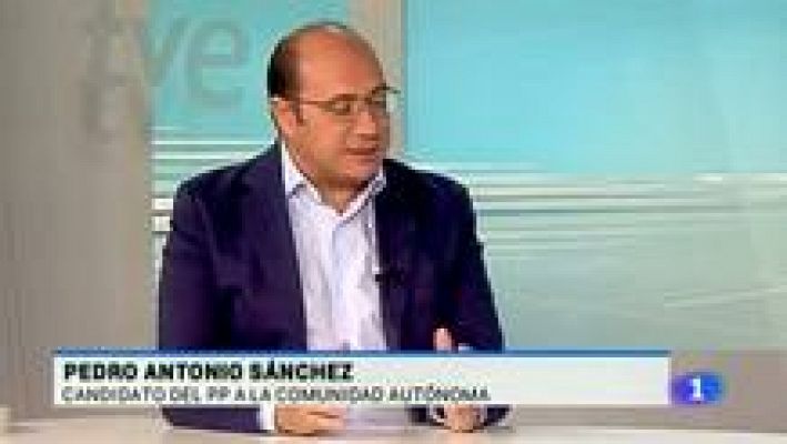 Noticias Murcia - Entrevista Candidato PP Pedro Antonio Sanchez. Murcia 18/05/2015