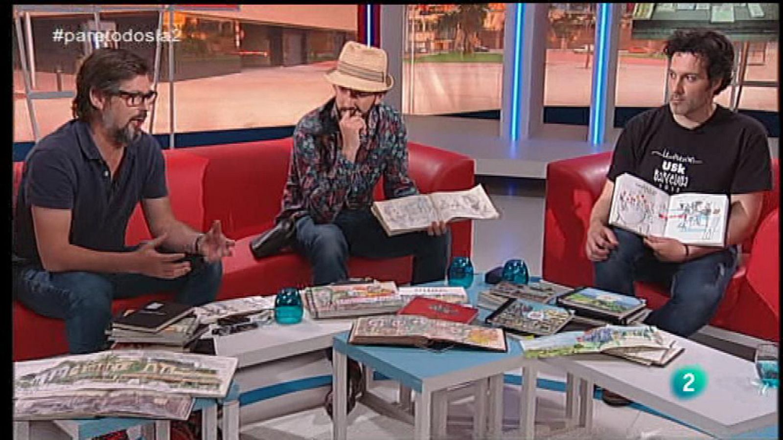 Para Todos la 2 - Entrevista - "Lapin", Santi Sallés y "Swasky", "urban scketchers"