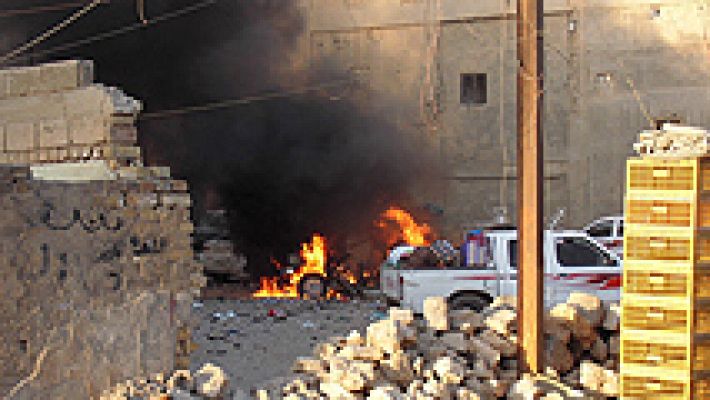 Telediario 1 - El Estado Islámico toma el control de Ramadi en Irak