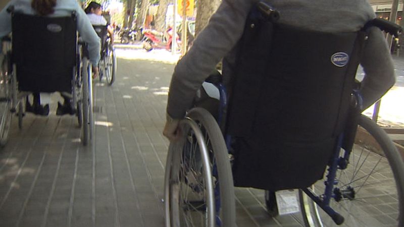 Empresarios experimentan en primera persona los retos diarios que afrontan los discapacitados