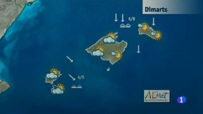 Informatiu Balear - El temps a les Illes Balears - 18/05/15