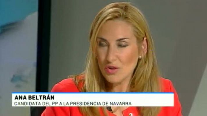 Telenavarra - Elecciones Autonómicas 2015 Ana Beltrán - 18/05/2015