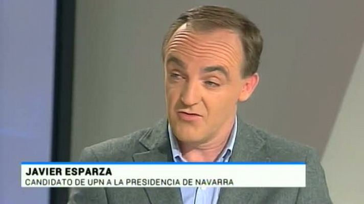 Telenavarra - Elecciones Autonómicas 2015 José Javier Esparza - 18/05/2015