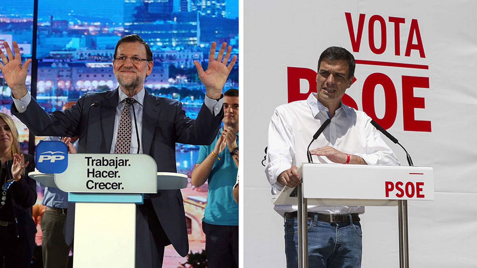 Rajoy y Sánchez se vuelcan en la campaña que entra en la recta final | Ver