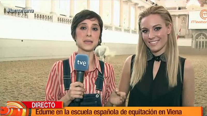 Mariló pregunta a Edurne por su vestido y por David de Gea