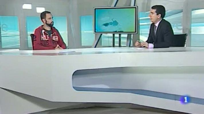 Entrevista electoral a Daminán García, candidato de Irabazi a Diputado General de Álava, y a Javier Maroto, candidato del PP a la alcaldía de Vitoria.