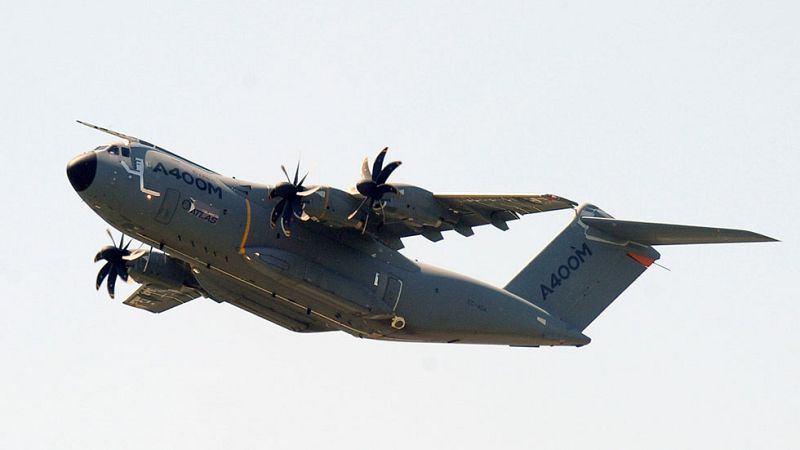 Airbus pide a los países que usan el A400M que comprueben el sistema de control de motores