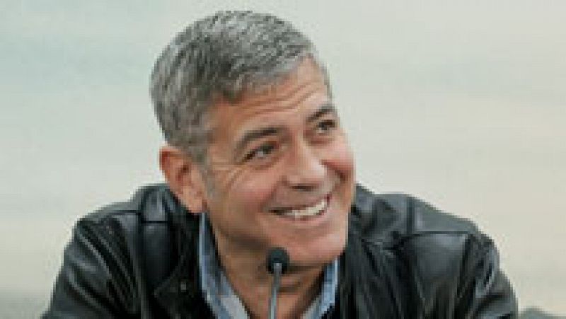 George Clooney presenta en Valencia "Tomorrowland. El mundo del mañana"