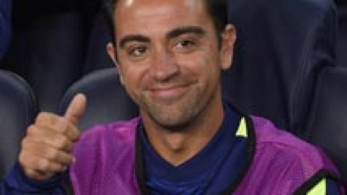 Telediario 1 - Iniesta: "Xavi es único, irrepetible y fundamental"