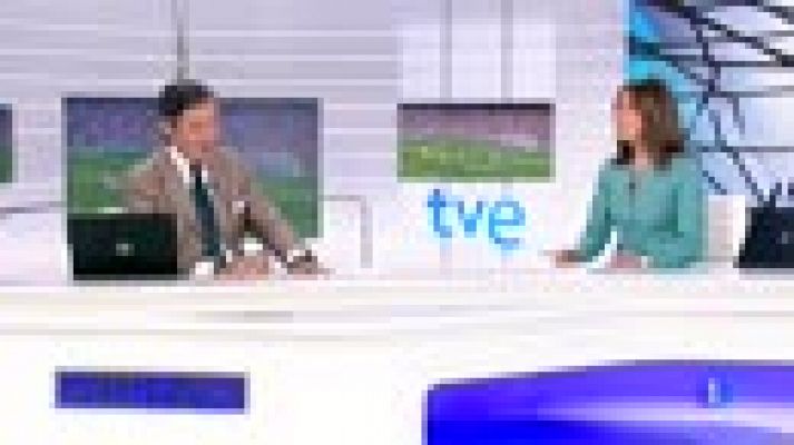 Telediario 1 - Florentino Pérez: "El Real Madrid no se rinde nunca"