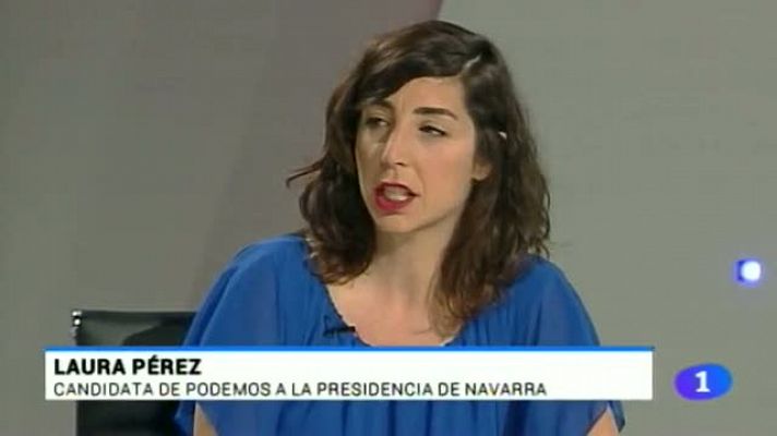 Telenavarra - Elecciones Autonómicas 2015 Laura Pérez - 19/05/2015