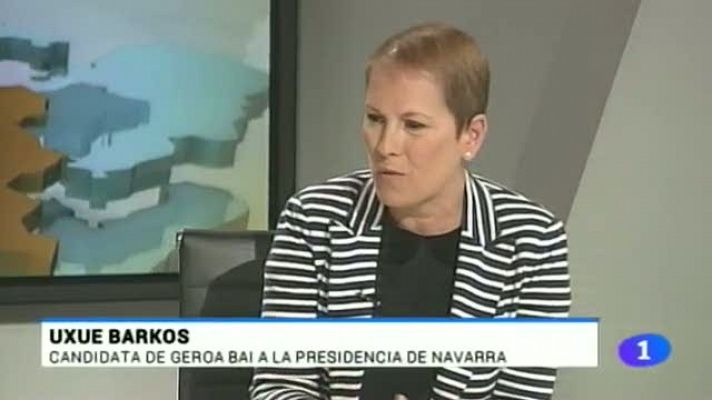 Telenavarra - Elecciones Autonómicas 2015 Uxue Barkos - 19/05/2015