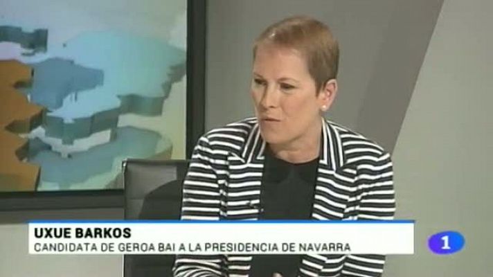 Elecciones Autonómicas 2015 Uxue Barkos - 19/05/2015