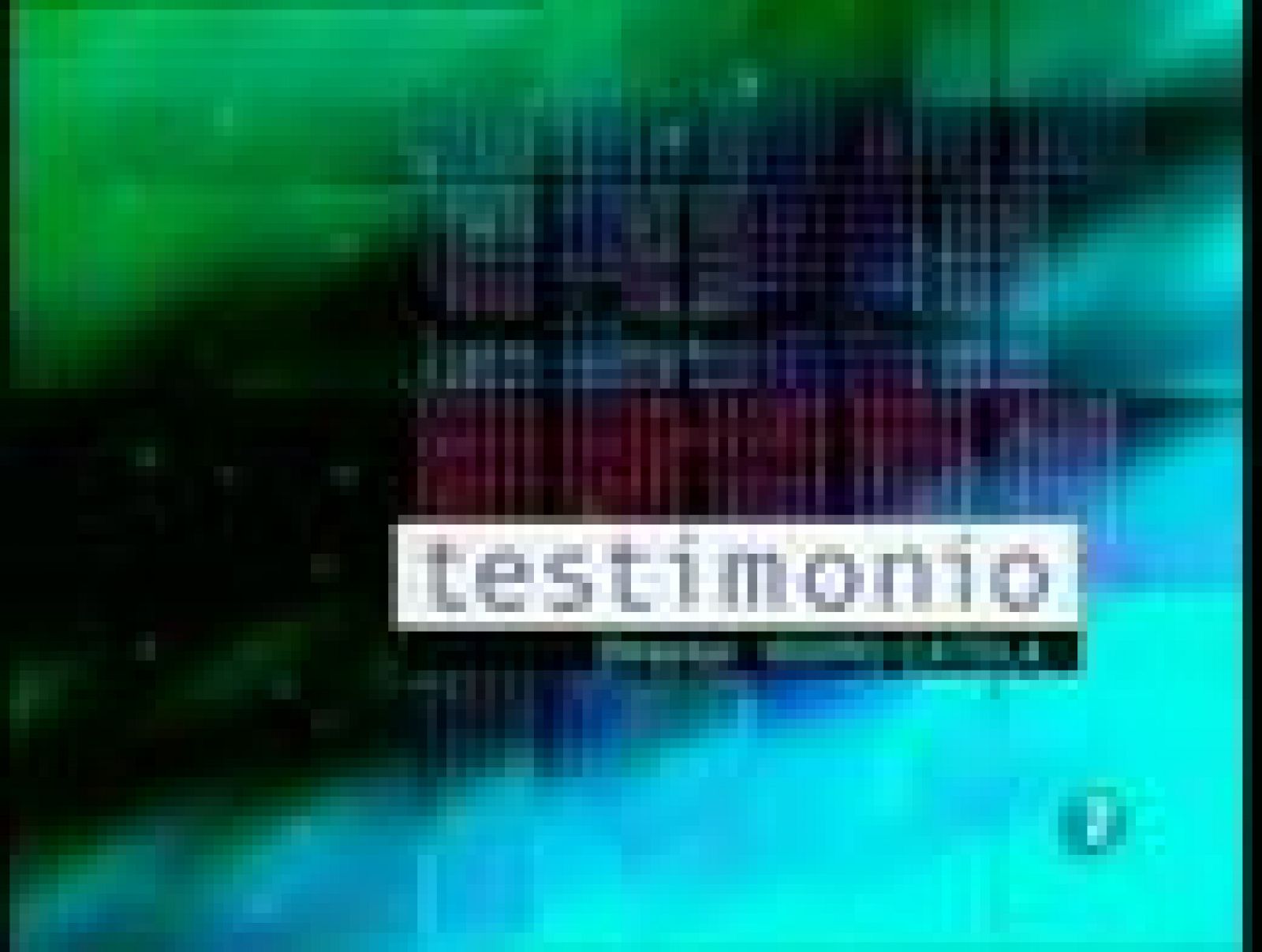 Testimonio: Testimonio - 12/10/08 | RTVE Play