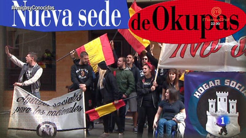 Okupas de ideología extremista en uno de los mejores d barrios de Madrid