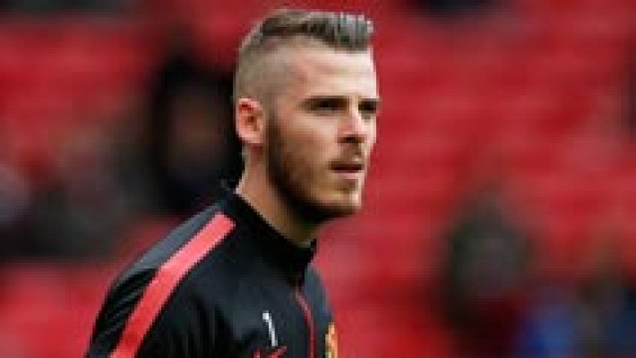 Telediario 1 - De Gea, elegido jugador del año por la plantilla del United