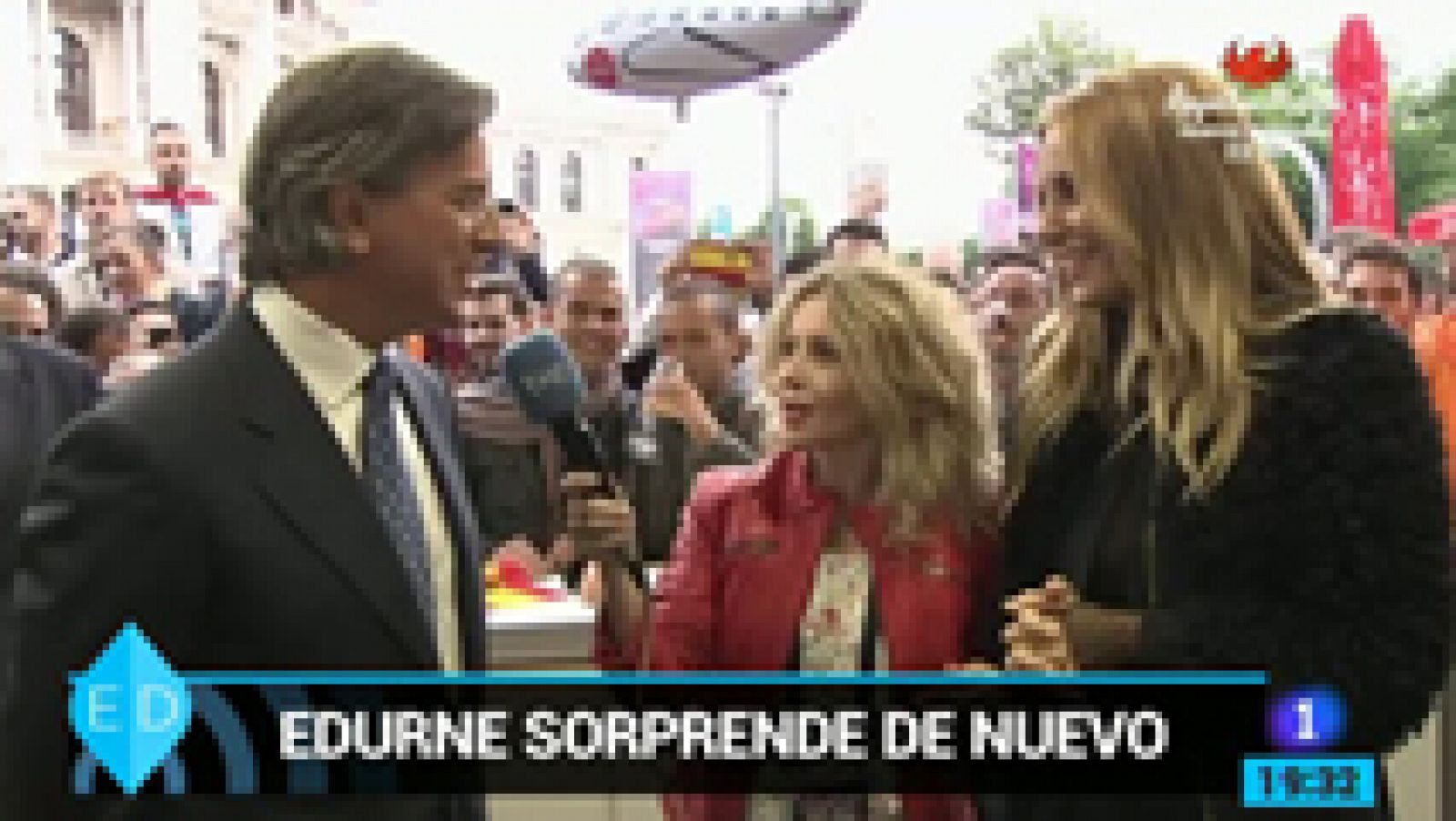 Eurovisión 2015: Hablamos con Edurne en el stand de España - "España directo"