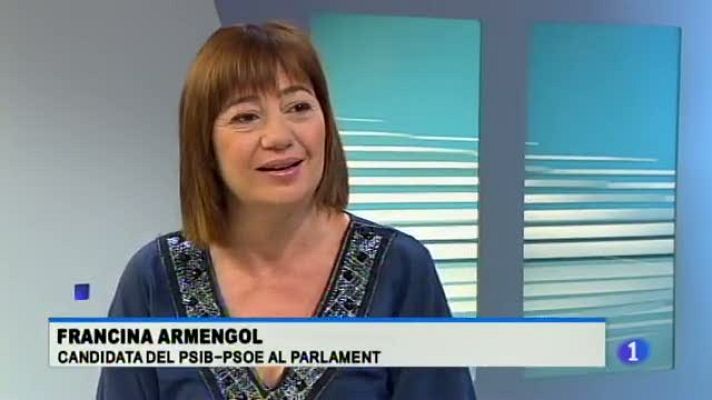 Informatiu Balear - Entrevista electoral a Francina Armengol, candidata del PSIB-PSOE al Parlament Balear