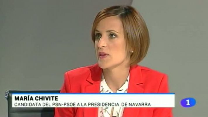 Telenavarra - Elecciones Autonómicas 2015 Maaria Chivite - 21/05/2015