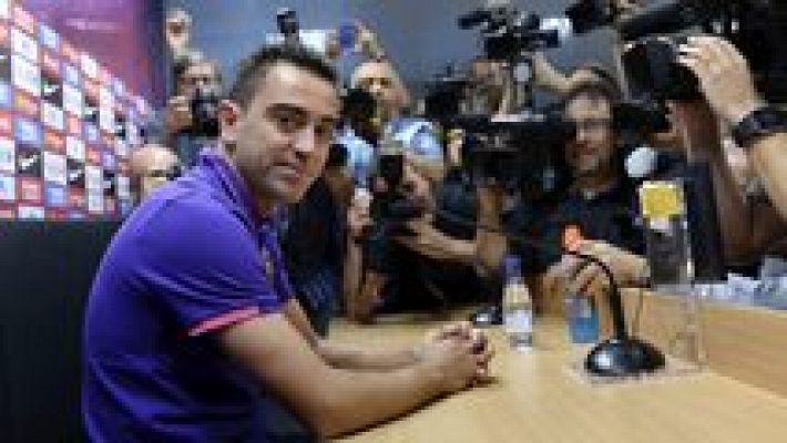 Rueda de prensa de Xavi Fernández, FC Barcelona