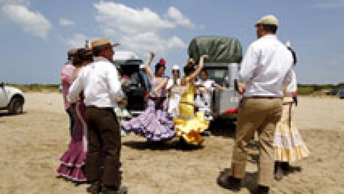 Los ecologistas piden la prohibición de los vehículos a motor en el camino del Rocío