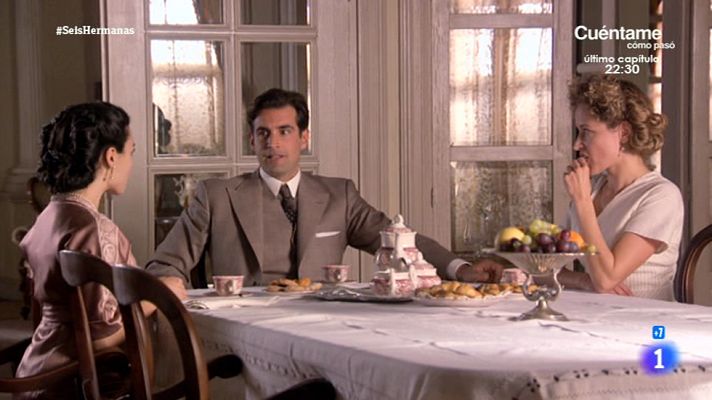 Seis hermanas - Elisa tiene una cita con Salvador supervisada por Diana