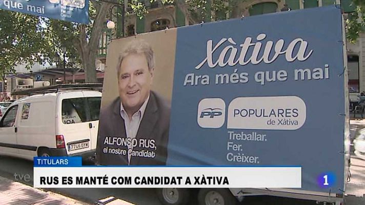 L'informatiu - Comunitat Valenciana - La Comunidad Valenciana en 2' - 22/05/15