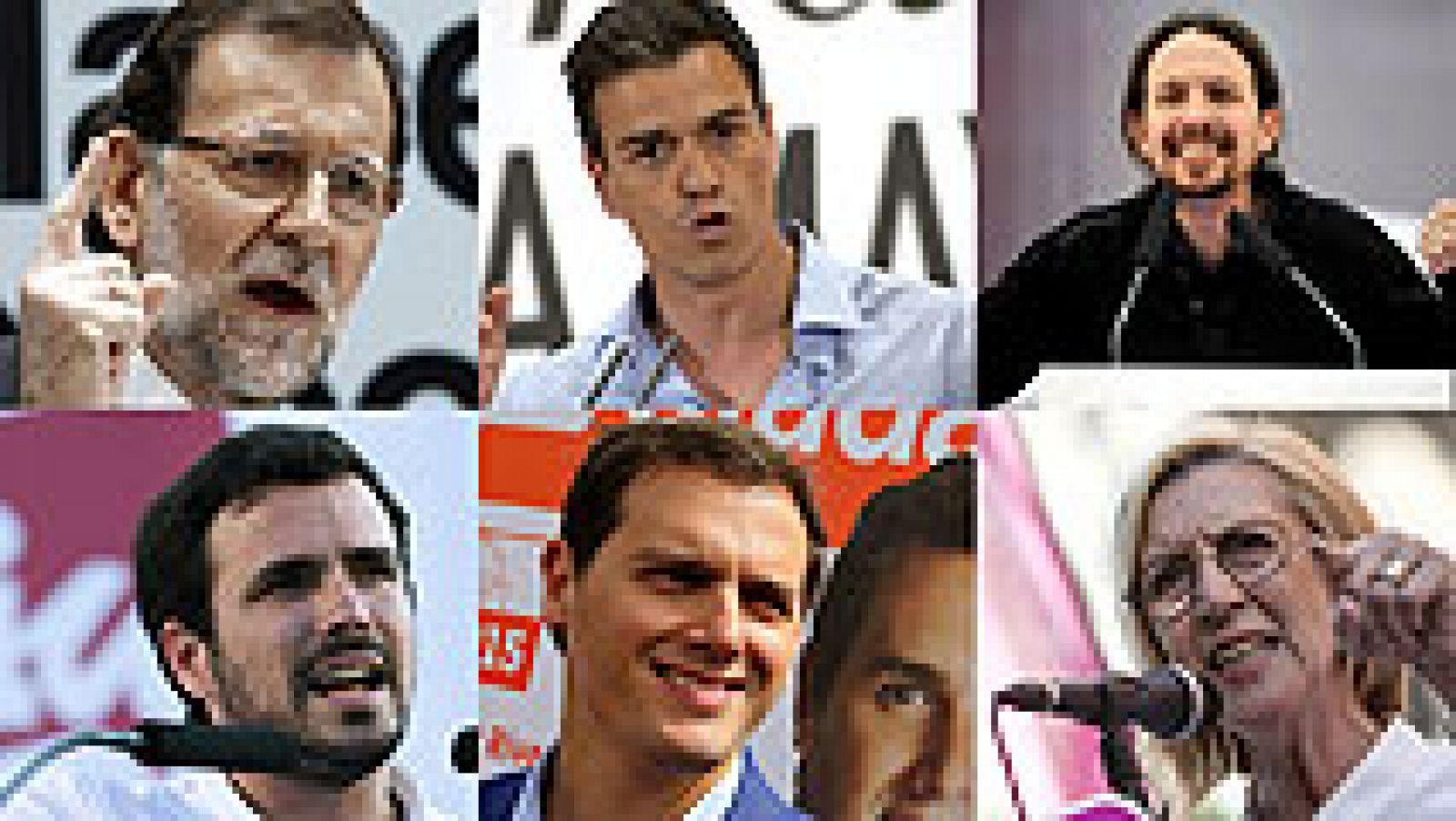 Los partidos políticos han elegido la capital de España para su cierre de campaña