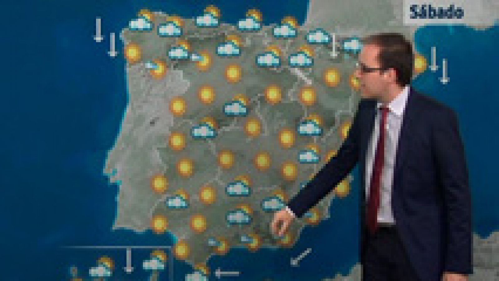El tiempo: Continúa el viento fuerte en Galicia, Ampurdán, Estrecho | RTVE Play