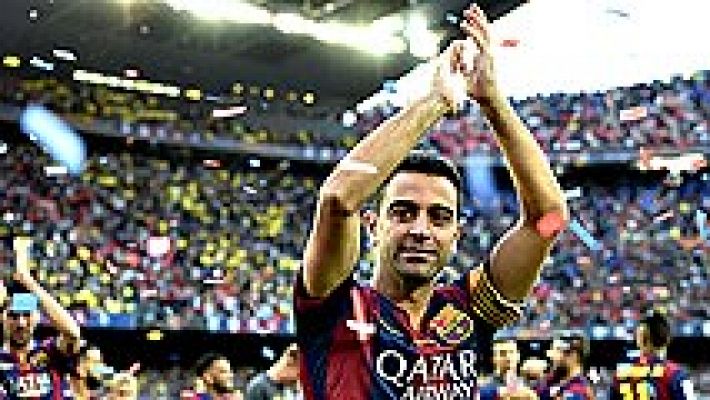 Xavi: "Me habéis hecho el más feliz del mundo"