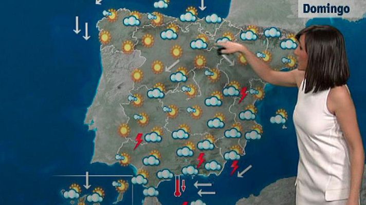 El tiempo - Intervalos nubosos y temperaturas en ascenso.