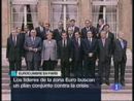 Telediario 1 - Telediario en 4' - 12/10/08