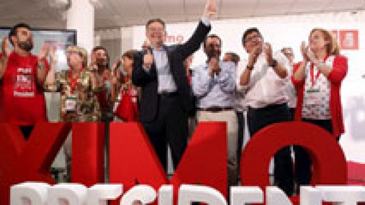 Telediario 1 - Elecciones autonómicas 2015: El PP ve peligrar gobiernos como el de Castilla-La Mancha o Valencia