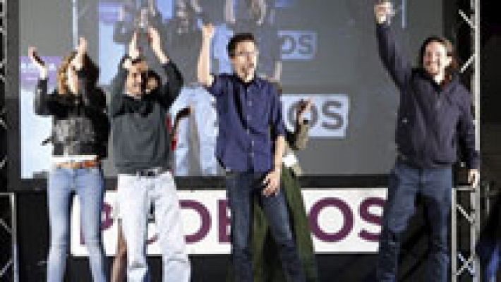 Telediario 1 - Iglesias considera que su formación es la palanca del cambio