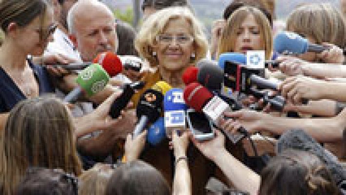 Carmena asegura que se ve alcaldesa de Madrid