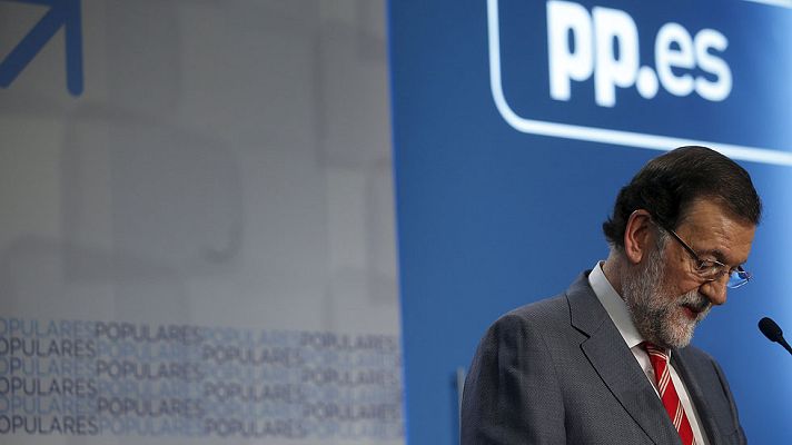 Telediario 1 - Rajoy apela a la "estabilidad" tras el 24M