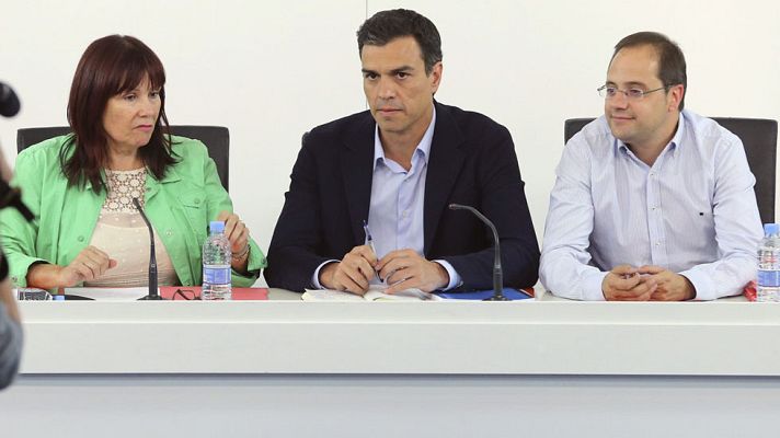 Telediario 1 - Sánchez analizará los posibles pactos con los 'barones'