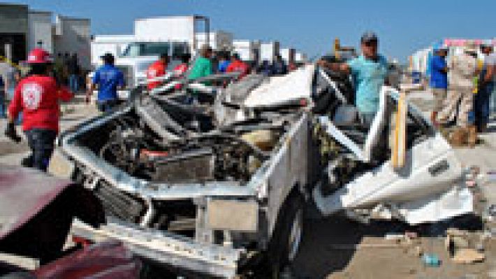 Telediario 1 - Al menos 13 muertos en el norte de México tras el paso de un tornado