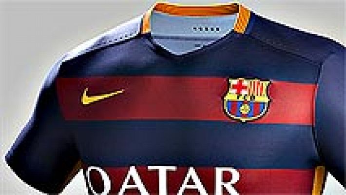 Telediario 1 - Sale a la venta la nueva camiseta del FC Barcelona