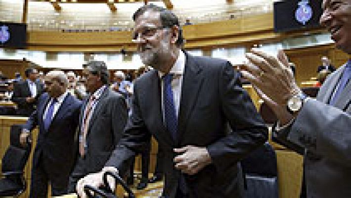 Enfrentamiento de Rajoy con el PSOE 