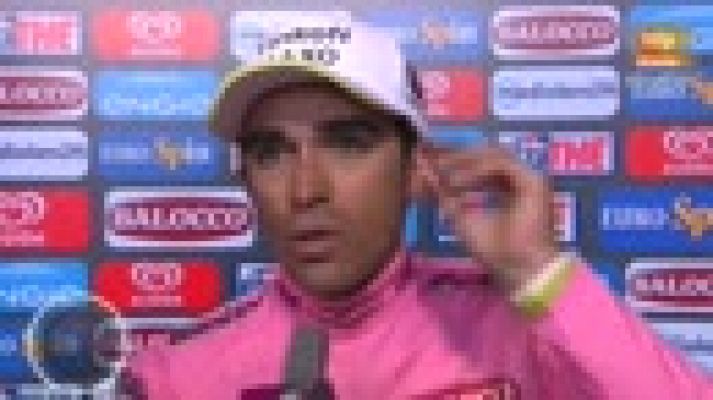 Contador: "Ha sido una etapa muy dura"